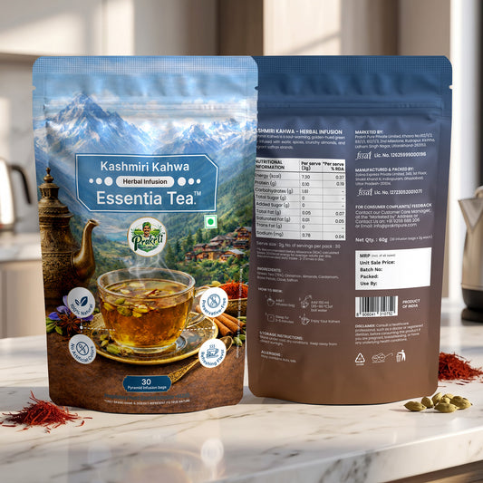 Prakrti Pure Kashmiri Kahwa | Green Tea Blend | Antioxidants