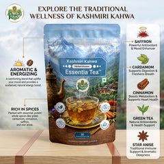 Prakrti Pure Kashmiri Kahwa | Green Tea Blend | Antioxidants