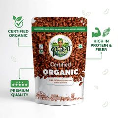 Prakrti Pure Organic Rajma Chitra | Speckled Kidney Beans | Plant Protein