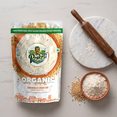 Prakrti Pure Organic Jowar Atta | Sorghum Flour | Dietary Fiber