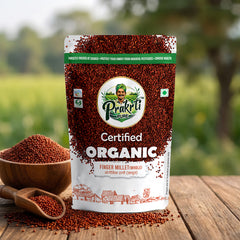Prakrti Pure Organic Ragi | Whole Finger Millet | Calcium